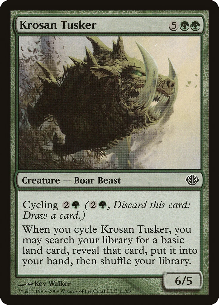 Krosan Tusker · Duel Decks: Garruk vs. Liliana