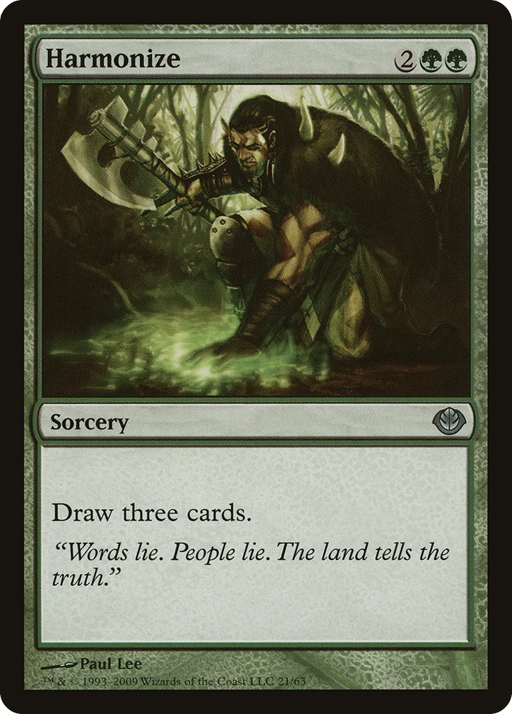 Harmonize · Duel Decks: Garruk vs. Liliana