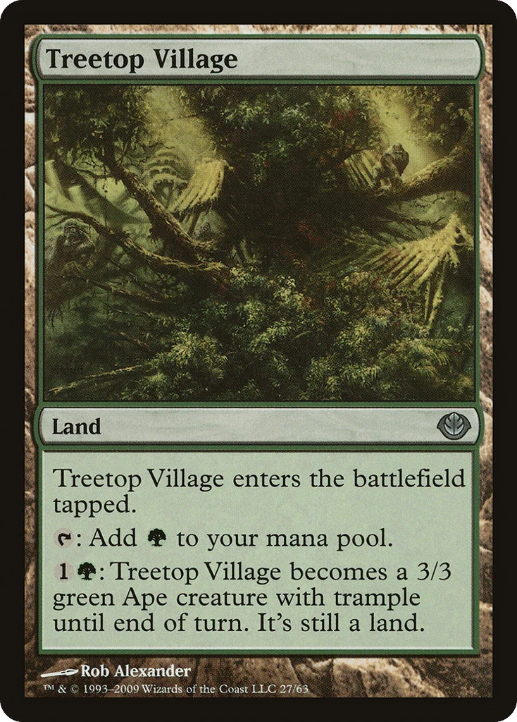Treetop Village · Duel Decks: Garruk vs. Liliana