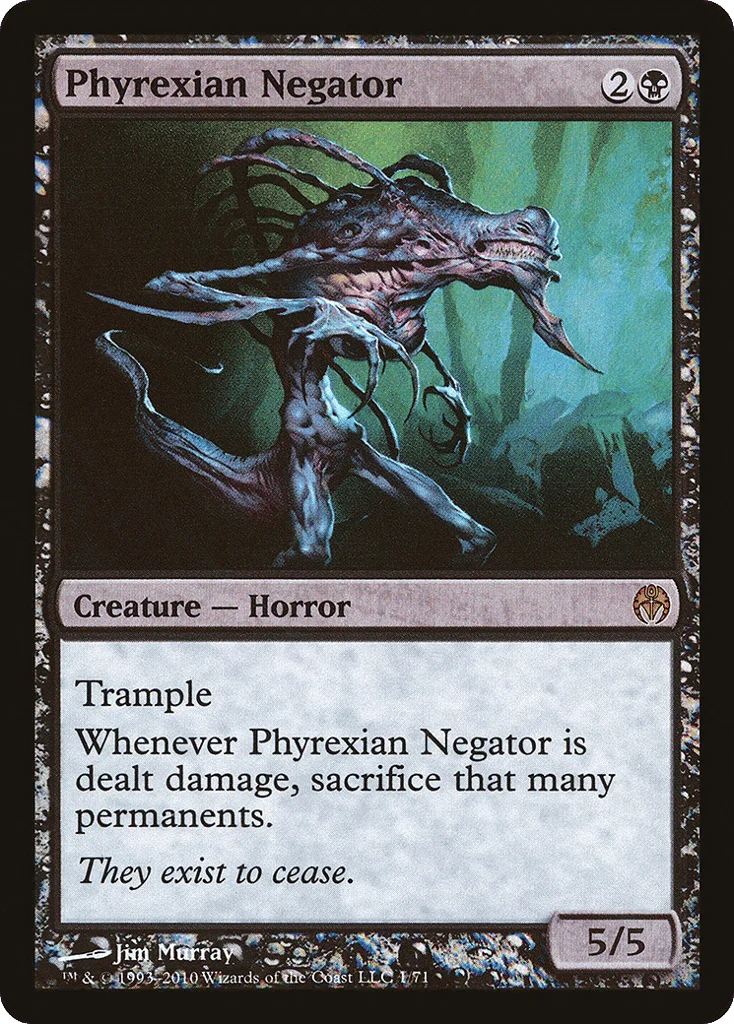 Phyrexian Negator · Duel Decks: Phyrexia vs. the Coalition