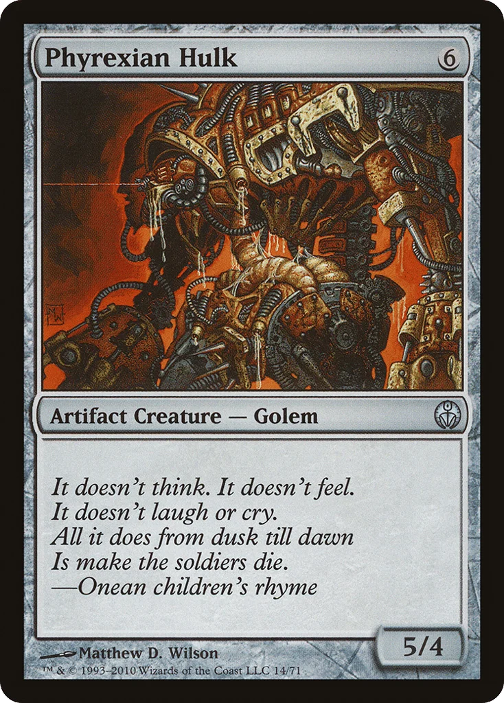 Phyrexian Hulk · Duel Decks: Phyrexia vs. the Coalition