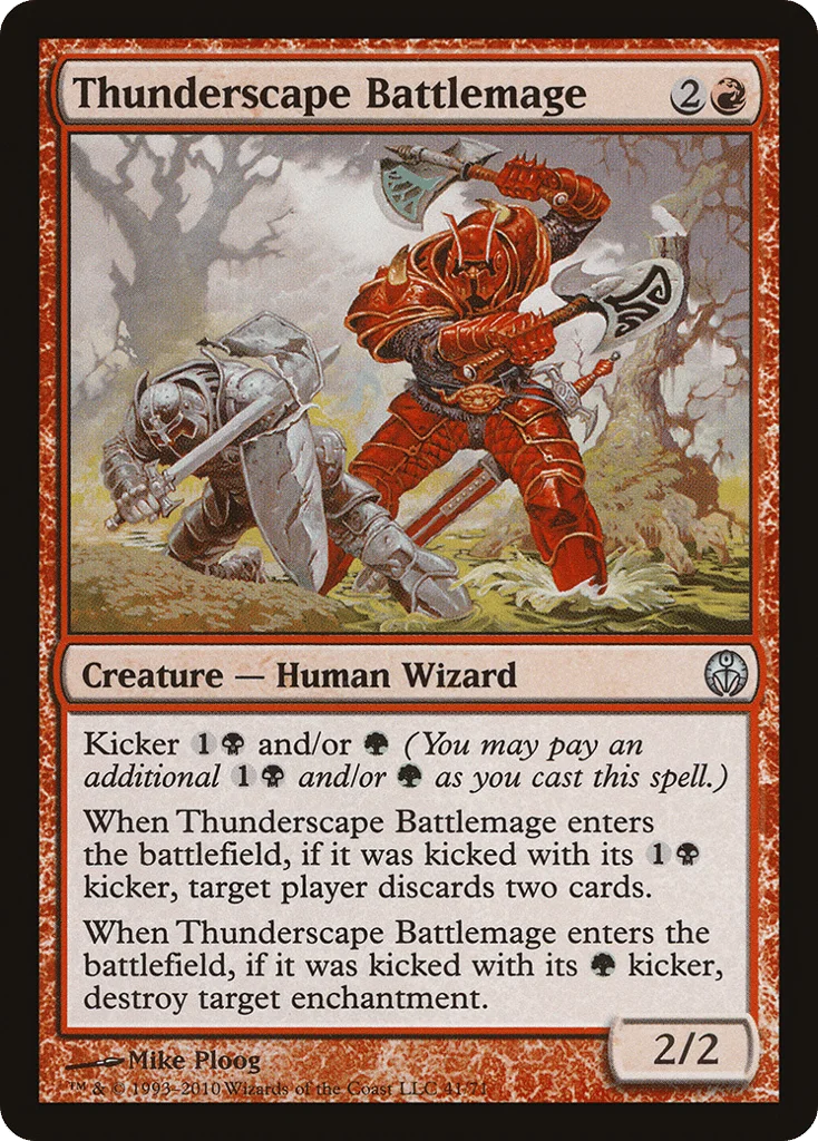 Thunderscape Battlemage · Duel Decks: Phyrexia vs. the Coalition