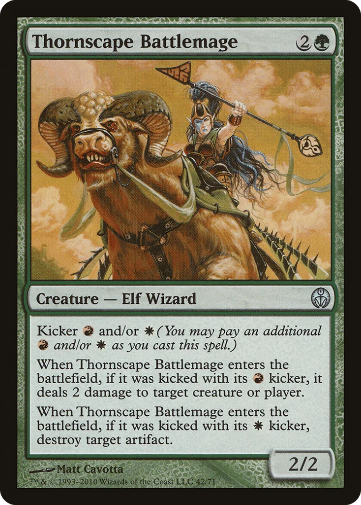 Thornscape Battlemage · Duel Decks: Phyrexia vs. the Coalition