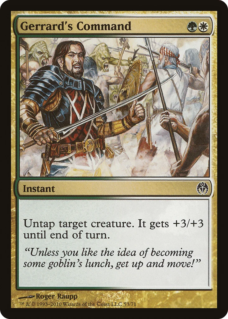 Gerrard's Command · Duel Decks: Phyrexia vs. the Coalition