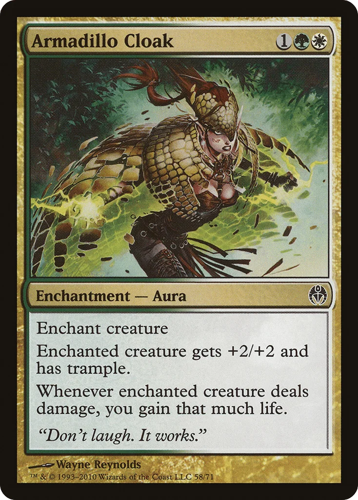 Armadillo Cloak · Duel Decks: Phyrexia vs. the Coalition