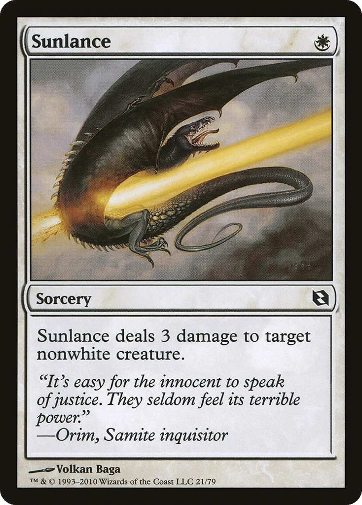 Sunlance · Duel Decks: Elspeth vs. Tezzeret
