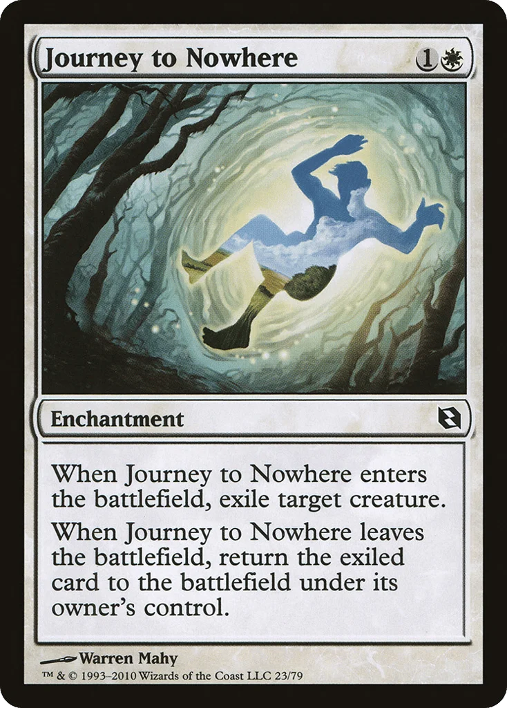 Journey to Nowhere · Duel Decks: Elspeth vs. Tezzeret