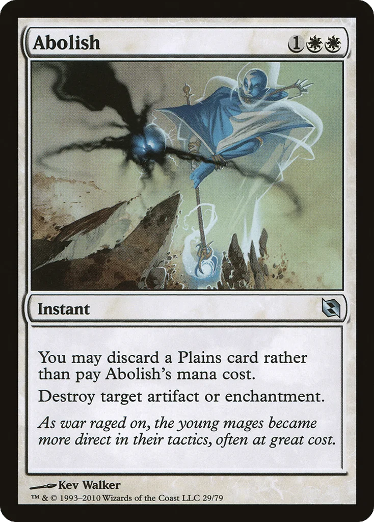 Abolish · Duel Decks: Elspeth vs. Tezzeret
