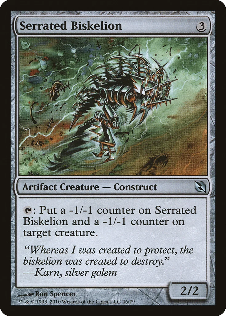 Serrated Biskelion · Duel Decks: Elspeth vs. Tezzeret
