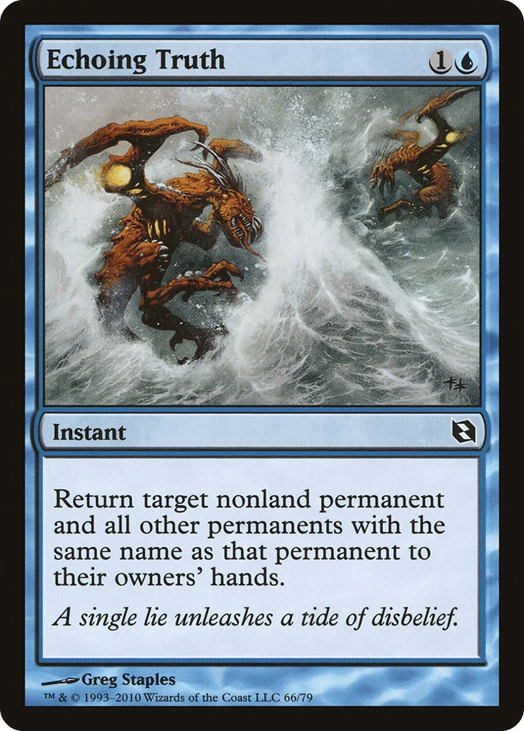 Echoing Truth · Duel Decks: Elspeth vs. Tezzeret
