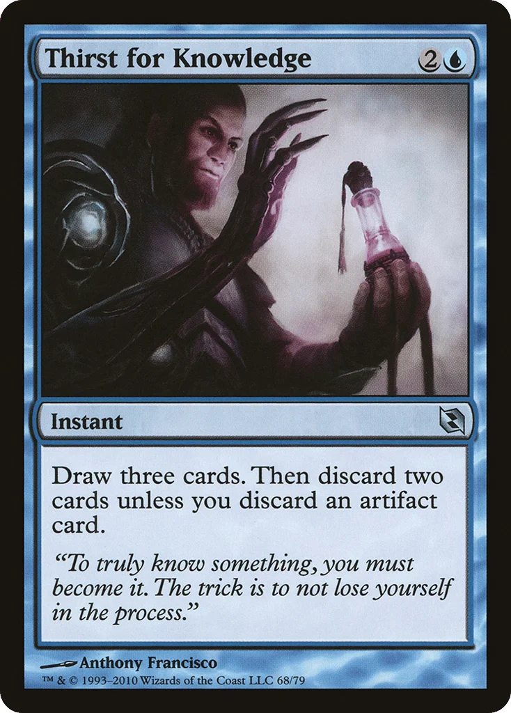 Thirst for Knowledge · Duel Decks: Elspeth vs. Tezzeret