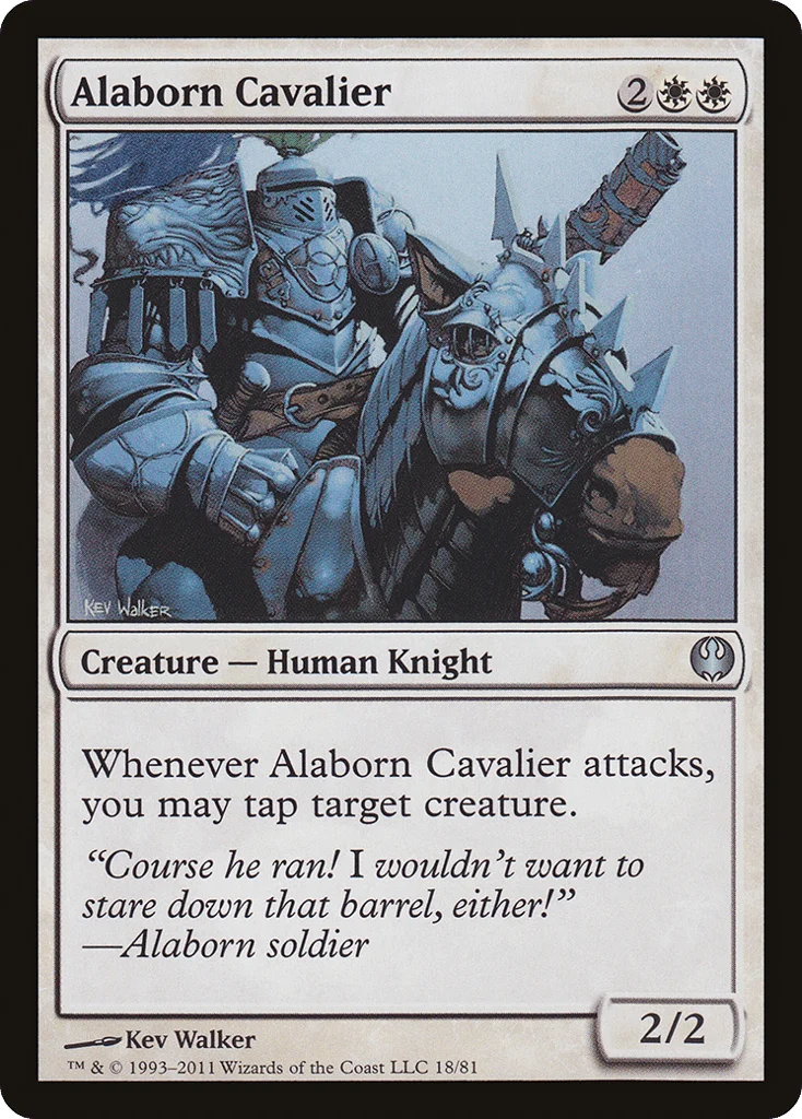 Alaborn Cavalier · Duel Decks: Knights vs. Dragons