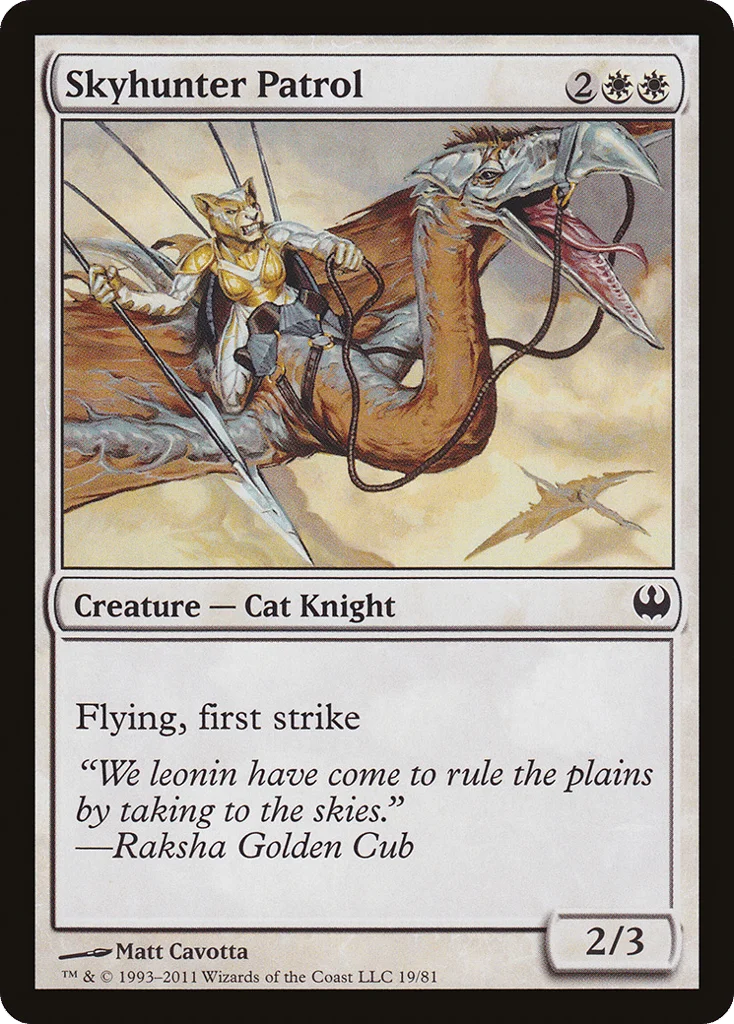 Skyhunter Patrol · Duel Decks: Knights vs. Dragons