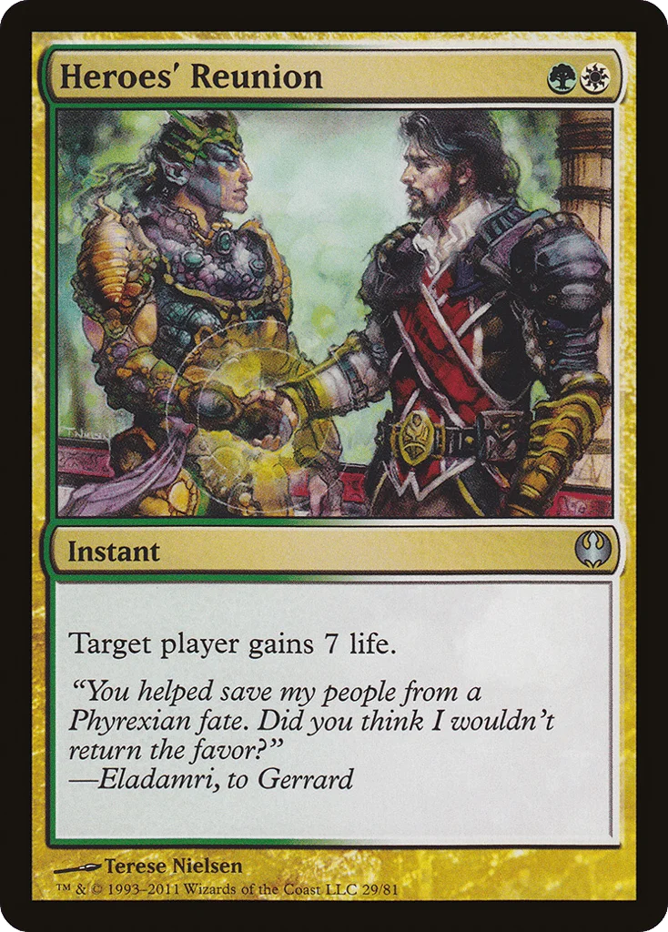 Heroes' Reunion · Duel Decks: Knights vs. Dragons