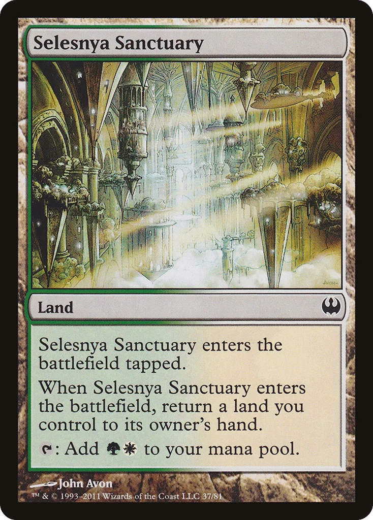 Selesnya Sanctuary · Duel Decks: Knights vs. Dragons