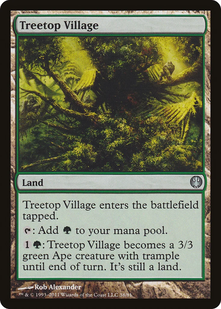 Treetop Village · Duel Decks: Knights vs. Dragons