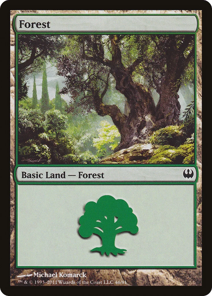 Forest · Duel Decks: Knights vs. Dragons