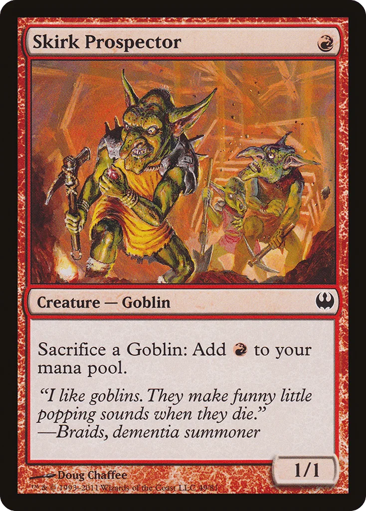 Skirk Prospector · Duel Decks: Knights vs. Dragons