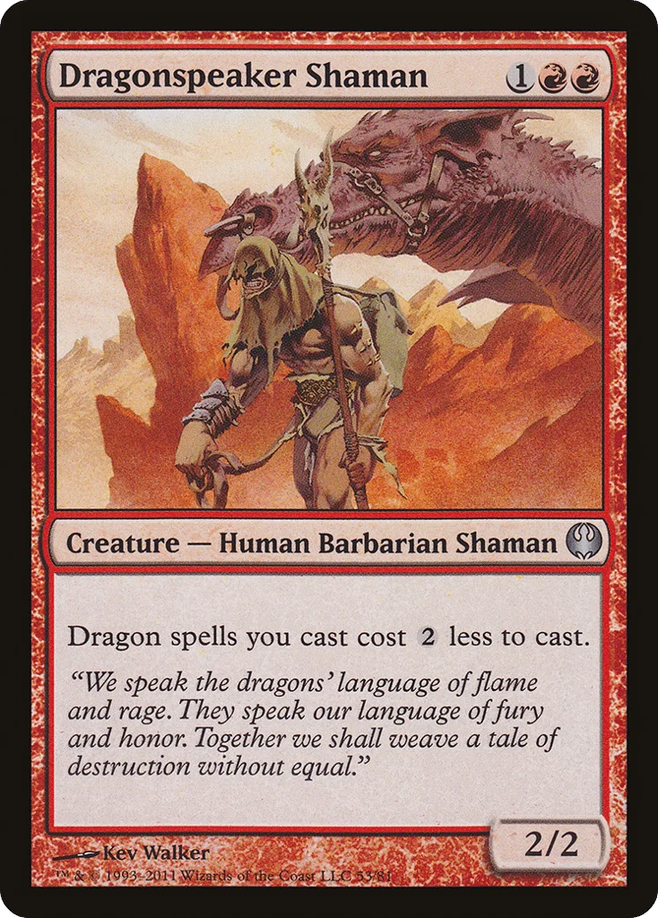 Dragonspeaker Shaman · Duel Decks: Knights vs. Dragons