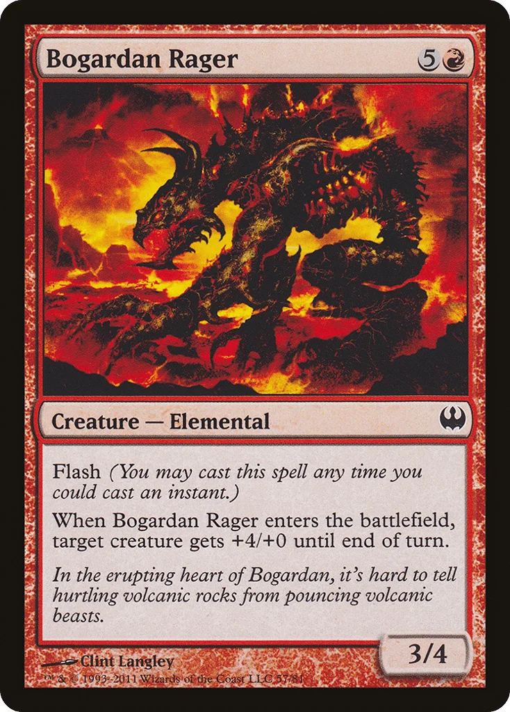 Bogardan Rager · Duel Decks: Knights vs. Dragons