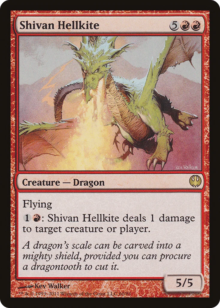 Shivan Hellkite · Duel Decks: Knights vs. Dragons