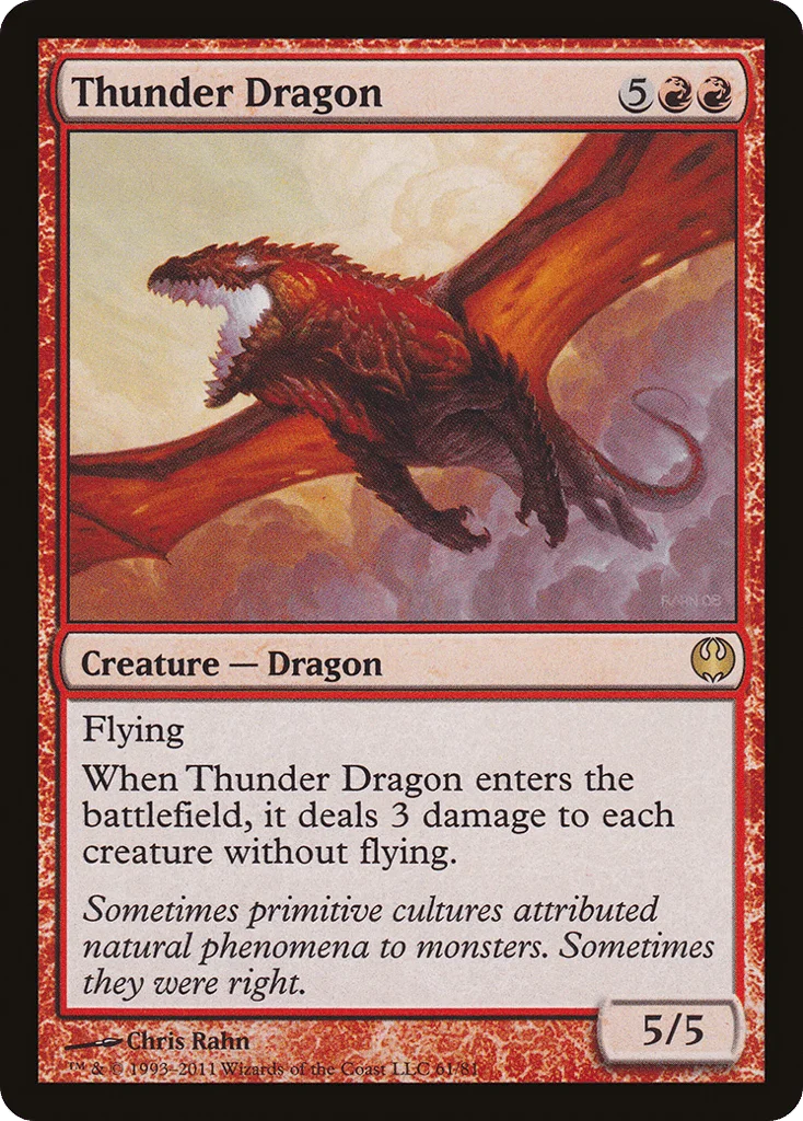 Thunder Dragon · Duel Decks: Knights vs. Dragons