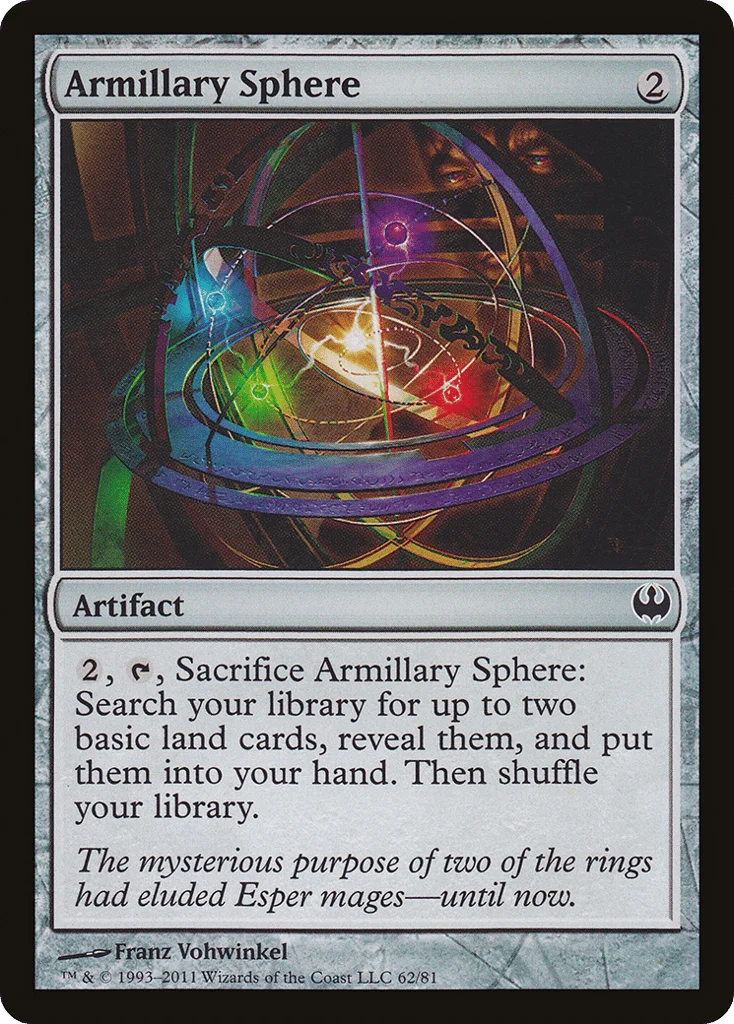 Armillary Sphere · Duel Decks: Knights vs. Dragons