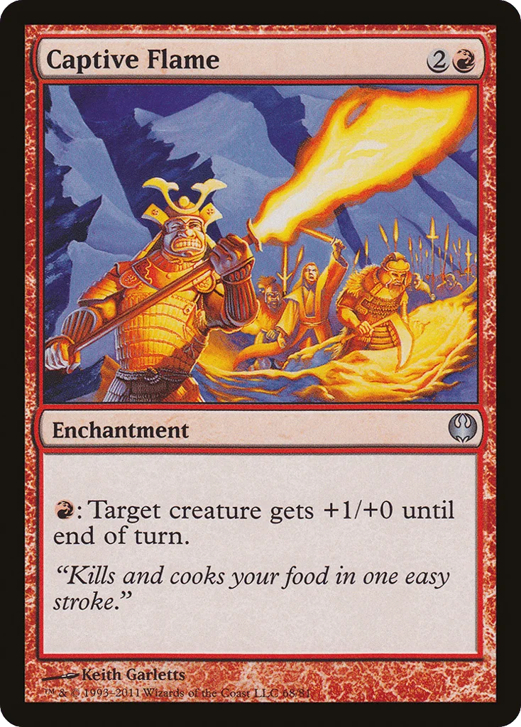 Captive Flame · Duel Decks: Knights vs. Dragons