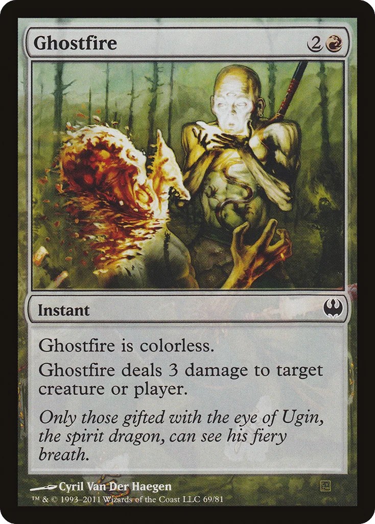 Ghostfire · Duel Decks: Knights vs. Dragons