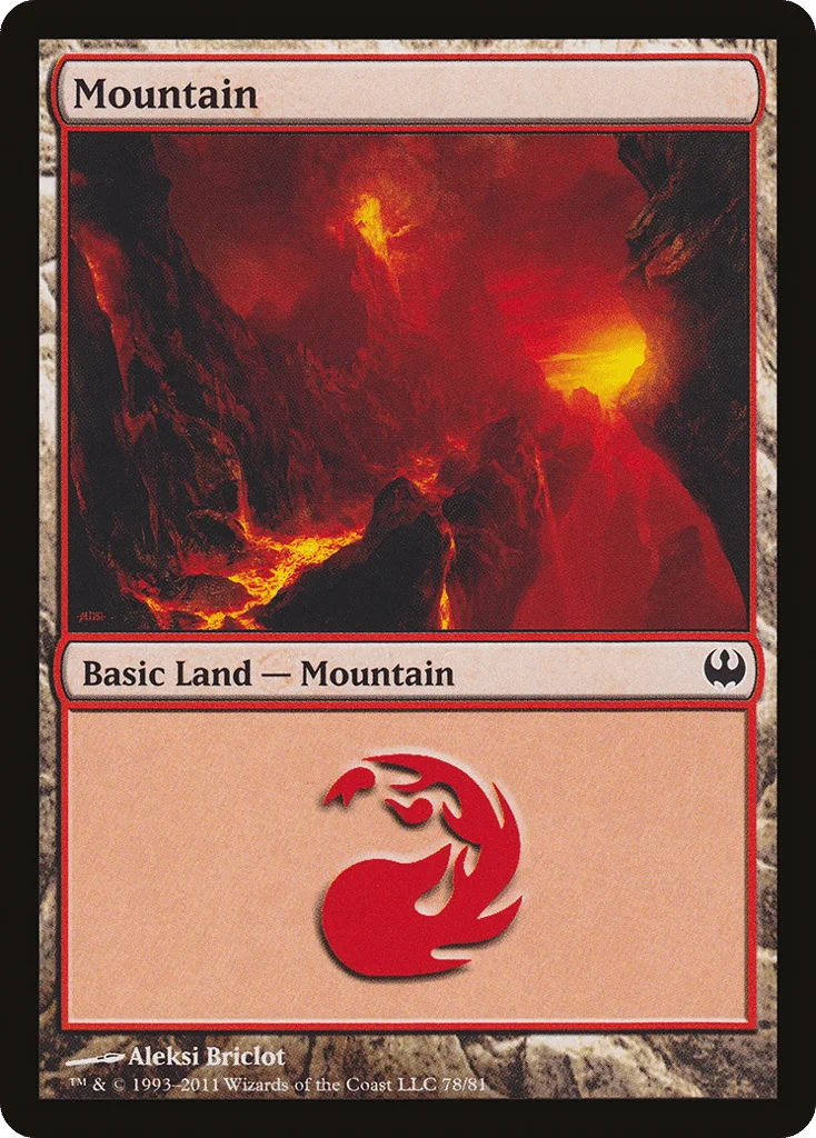 Mountain · Duel Decks: Knights vs. Dragons