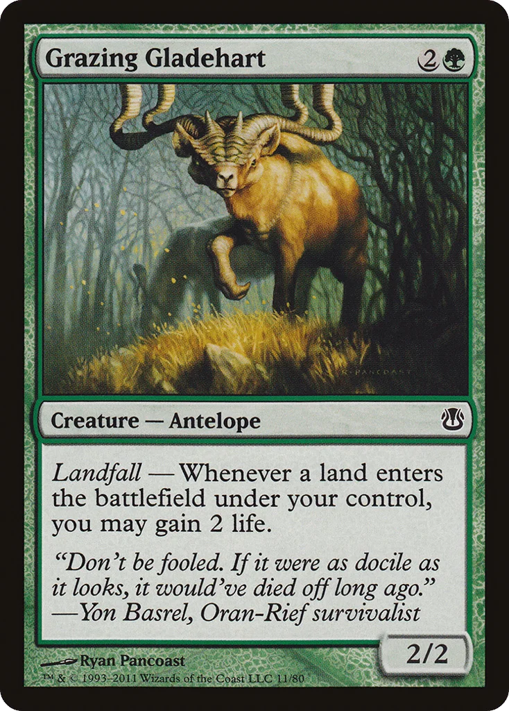 Grazing Gladehart · Duel Decks: Ajani vs. Nicol Bolas