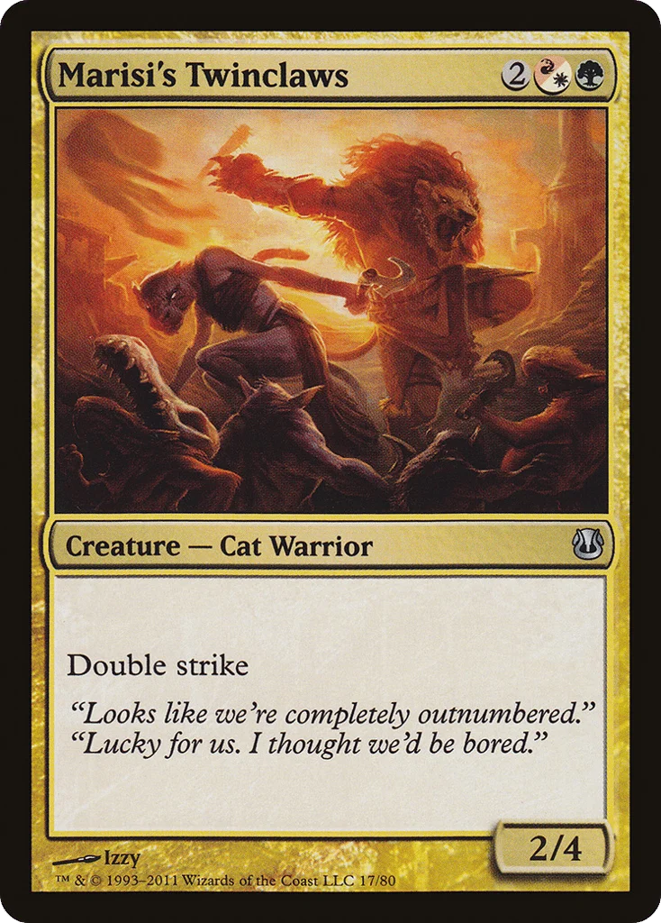Marisi's Twinclaws · Duel Decks: Ajani vs. Nicol Bolas