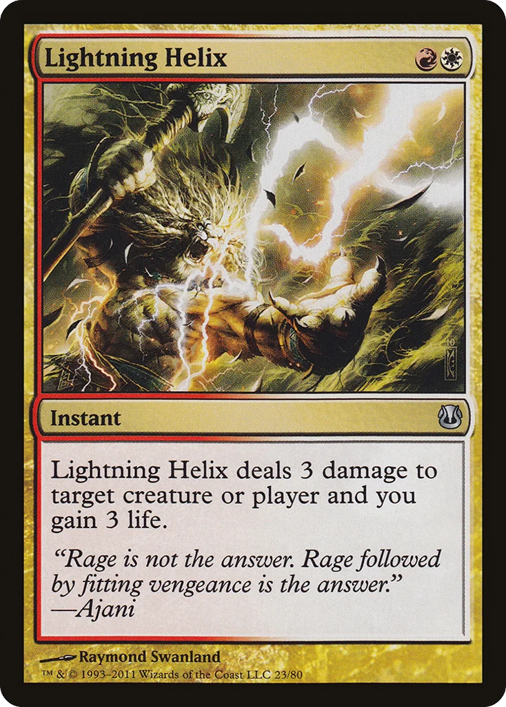 Lightning Helix · Duel Decks: Ajani vs. Nicol Bolas