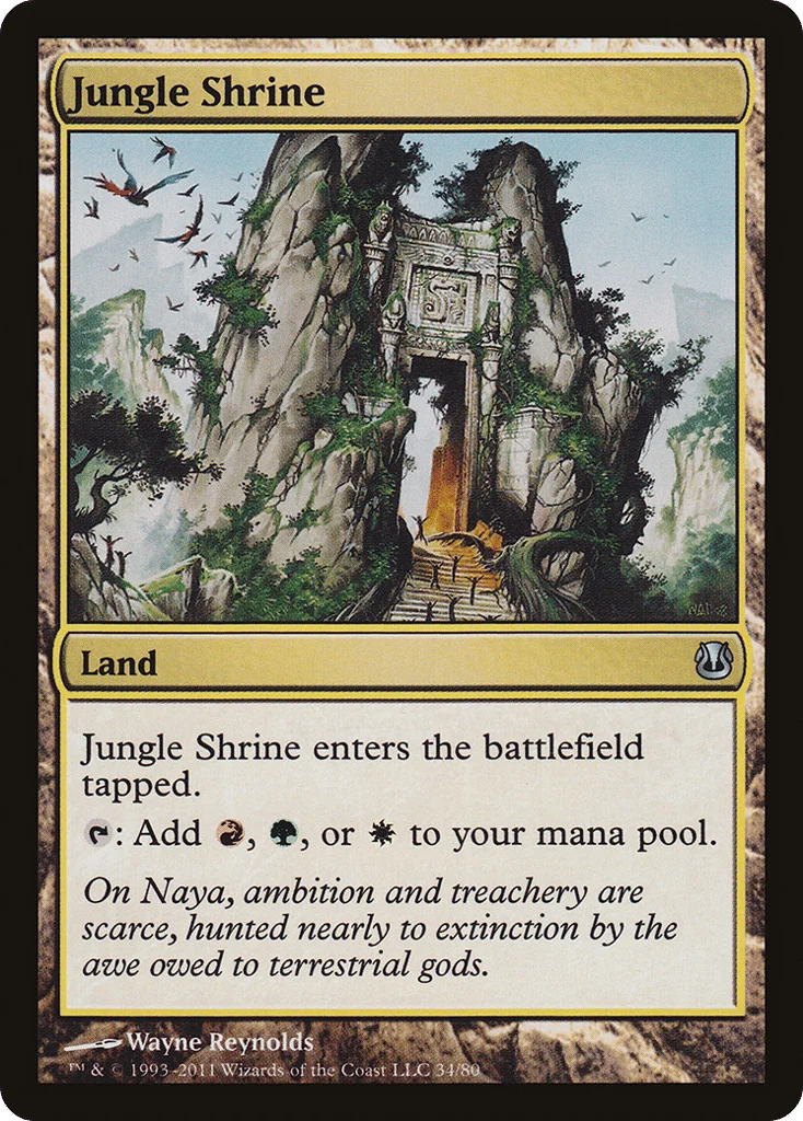 Jungle Shrine · Duel Decks: Ajani vs. Nicol Bolas