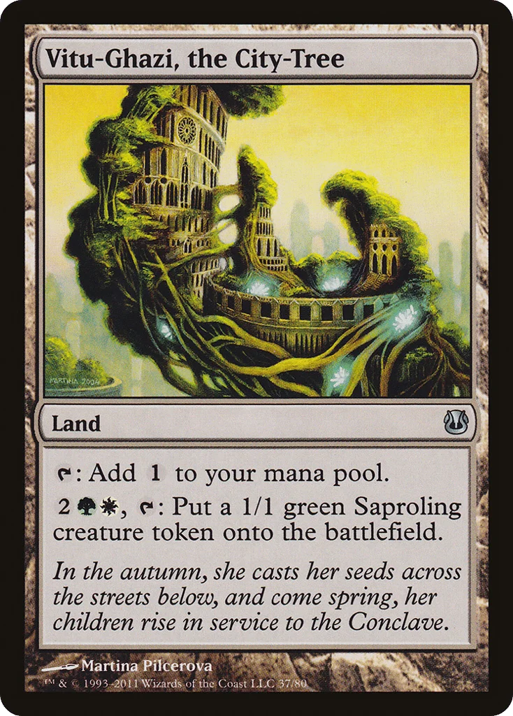Vitu-Ghazi, the City-Tree · Duel Decks: Ajani vs. Nicol Bolas