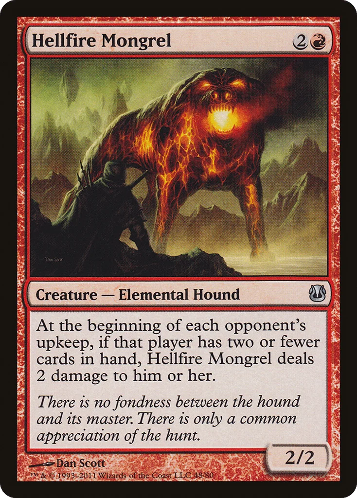 Hellfire Mongrel · Duel Decks: Ajani vs. Nicol Bolas