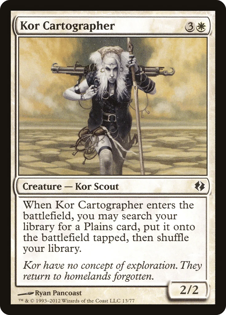 Kor Cartographer · Duel Decks: Venser vs. Koth