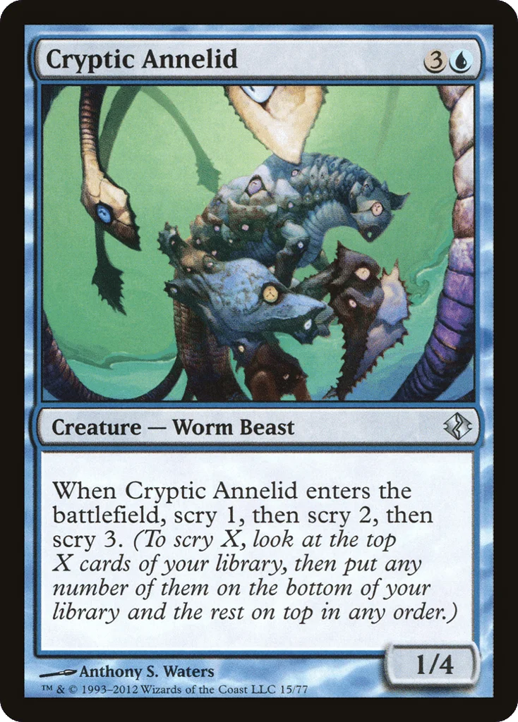 Cryptic Annelid · Duel Decks: Venser vs. Koth