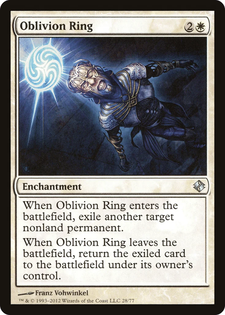 Oblivion Ring · Duel Decks: Venser vs. Koth