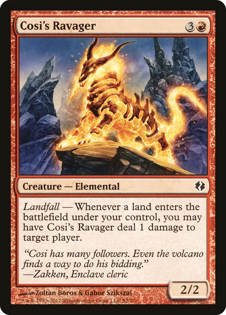 Cosi's Ravager · Duel Decks: Venser vs. Koth