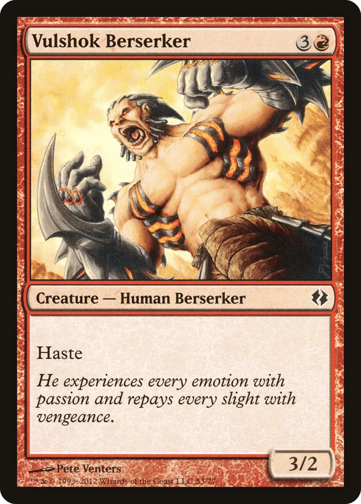 Vulshok Berserker · Duel Decks: Venser vs. Koth