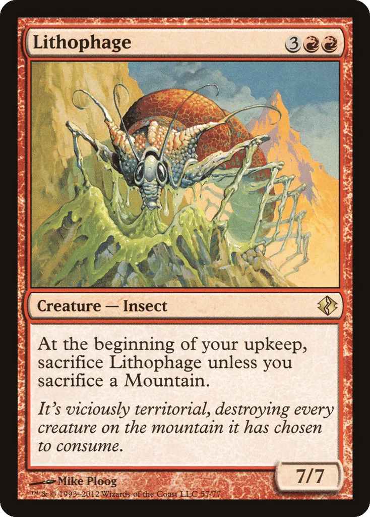 Lithophage · Duel Decks: Venser vs. Koth