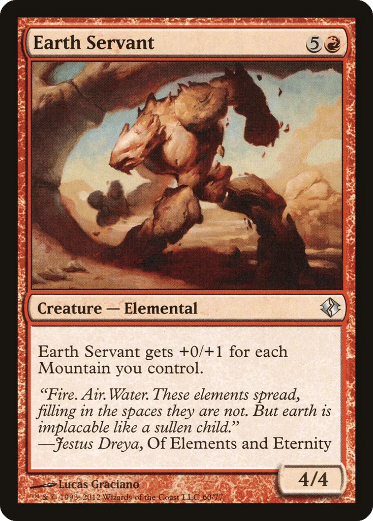 Earth Servant · Duel Decks: Venser vs. Koth