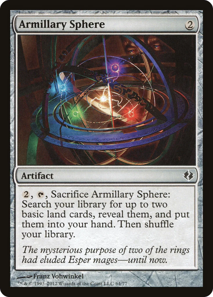Armillary Sphere · Duel Decks: Venser vs. Koth