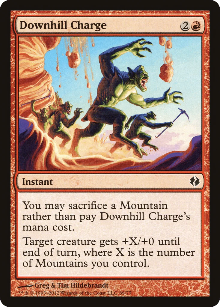 Downhill Charge · Duel Decks: Venser vs. Koth