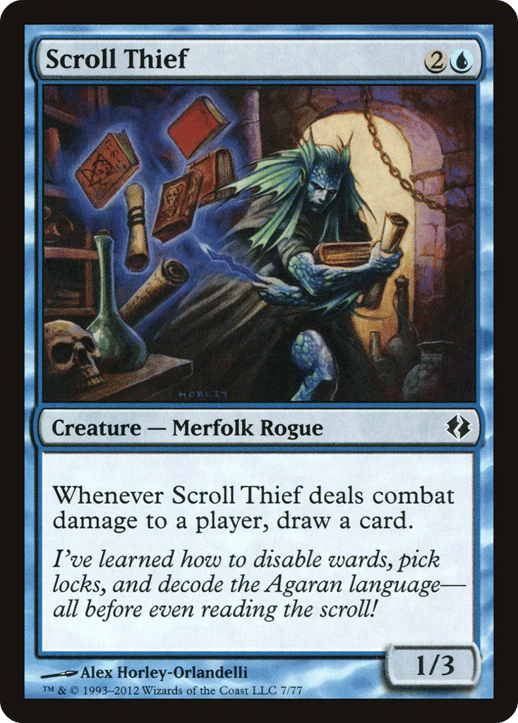 Scroll Thief · Duel Decks: Venser vs. Koth