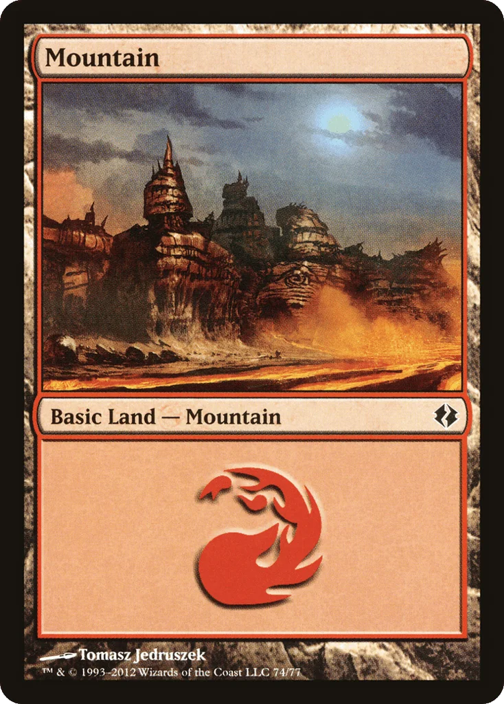 Mountain · Duel Decks: Venser vs. Koth
