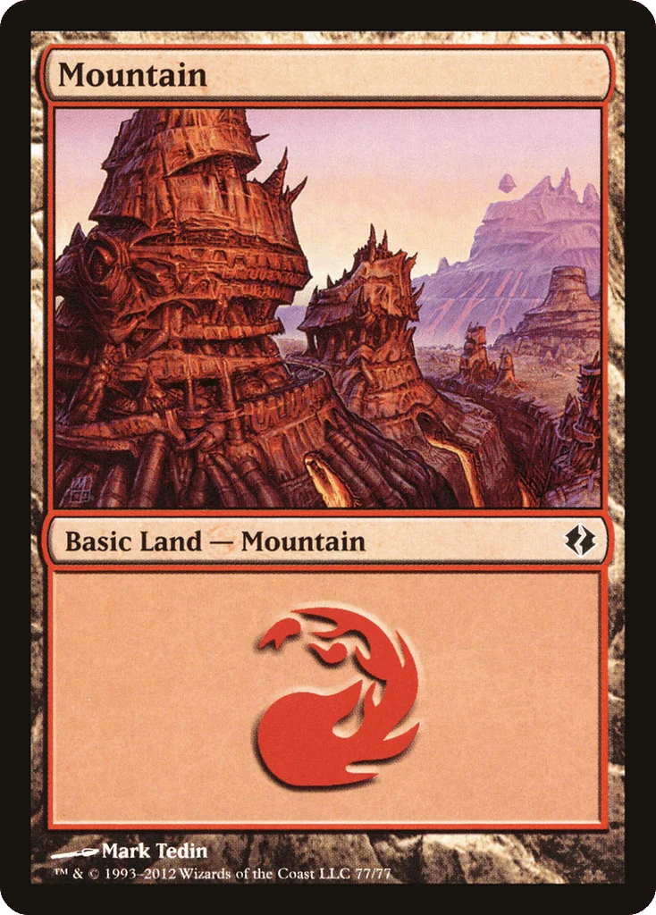 Mountain · Duel Decks: Venser vs. Koth