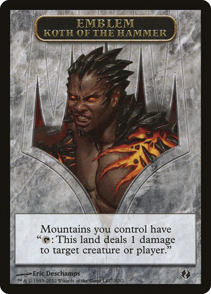 Koth of the Hammer Emblem · Duel Decks: Venser vs. Koth