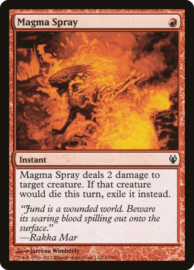 Magma Spray · Duel Decks: Izzet vs. Golgari
